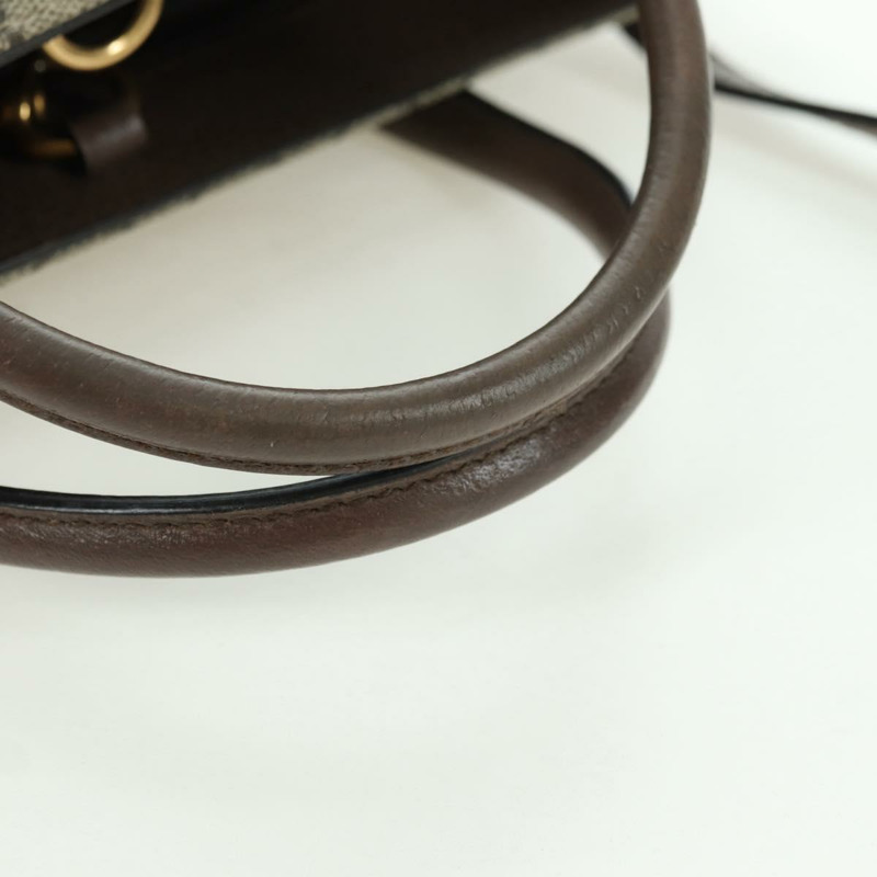 【日本直送】GUCCI GG Supreme 唐老鴨手提包 PVC 兩用 米色金色 648134 正品 YKZ1358M-6