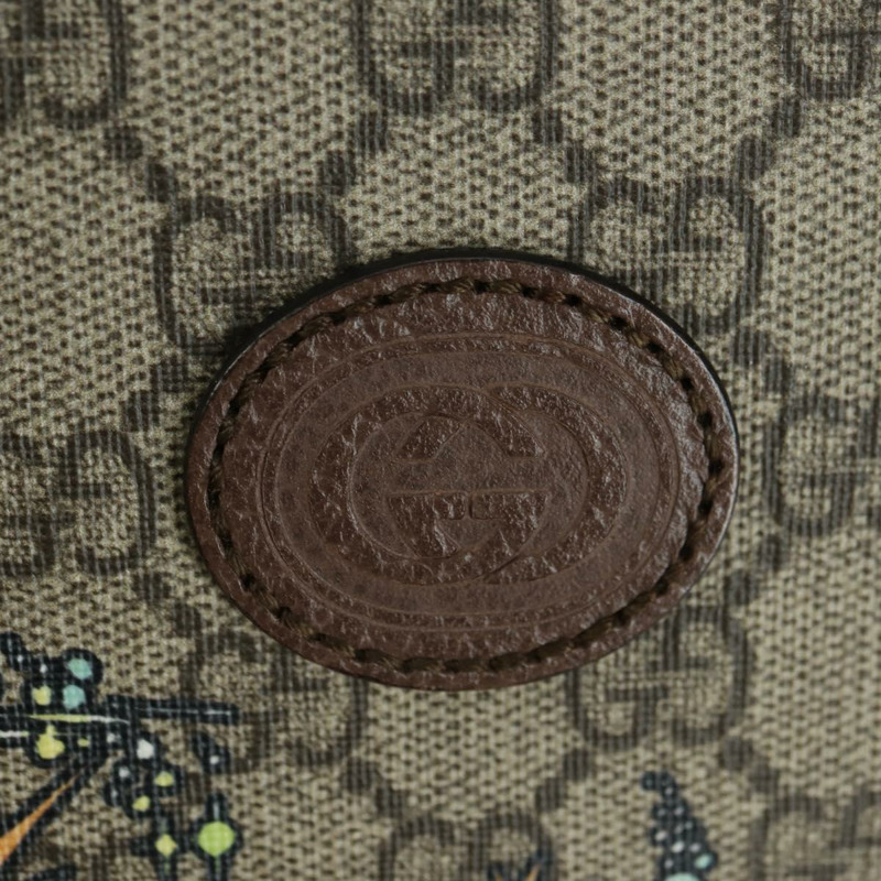 【日本直送】GUCCI GG Supreme 唐老鴨手提包 PVC 兩用 米色金色 648134 正品 YKZ1358M-17