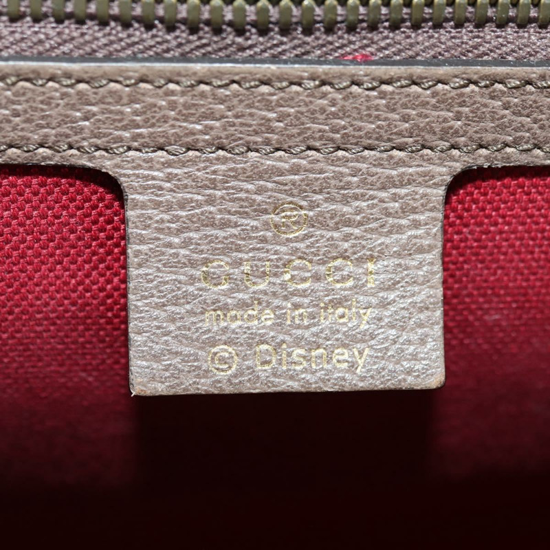 【日本直送】GUCCI GG Supreme 唐老鴨手提包 PVC 兩用 米色金色 648134 正品 YKZ1358M-18