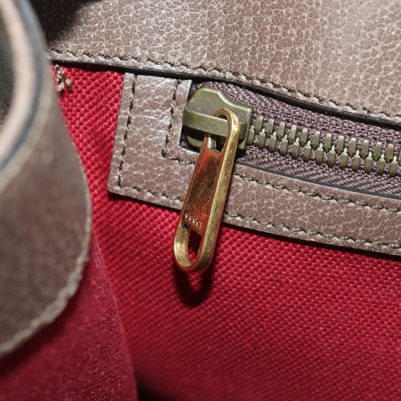 【日本直送】GUCCI GG Supreme 唐老鴨手提包 PVC 兩用 米色金色 648134 正品 YKZ1358M-22