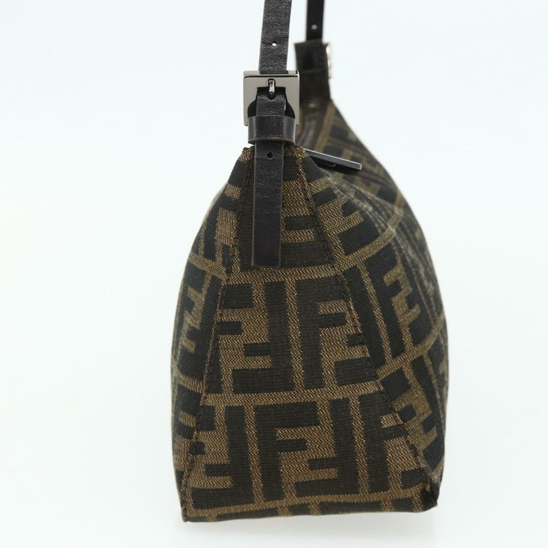 【日本直送】FENDI Zucca帆布手提包 棕色/黑色 正品 yk20241SAV-2