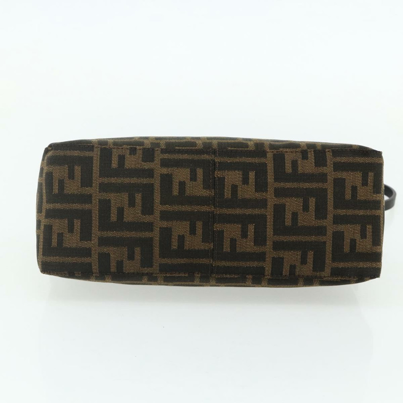 【日本直送】FENDI Zucca帆布手提包 棕色/黑色 正品 yk20241SAV-4