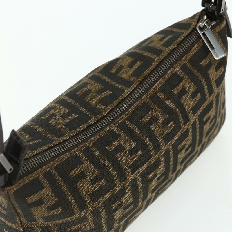 【日本直送】FENDI Zucca帆布手提包 棕色/黑色 正品 yk20241SAV-5