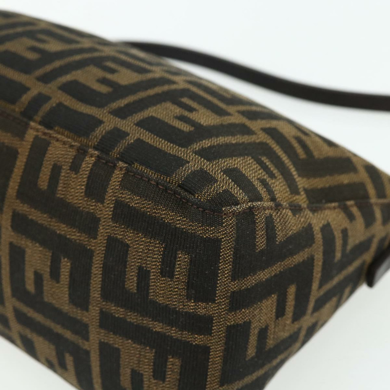 【日本直送】FENDI Zucca帆布手提包 棕色/黑色 正品 yk20241SAV-7