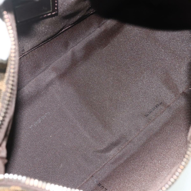 【日本直送】FENDI Zucca帆布手提包 棕色/黑色 正品 yk20241SAV-9