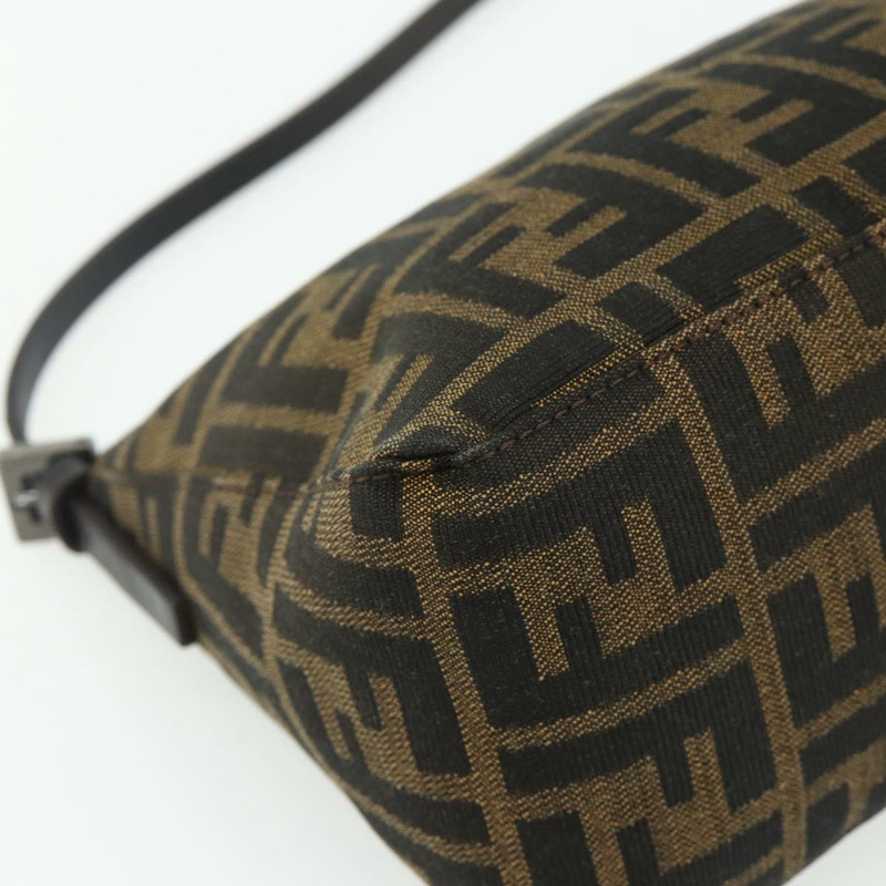 【日本直送】FENDI Zucca帆布手提包 棕色/黑色 正品 yk20241SAV-14