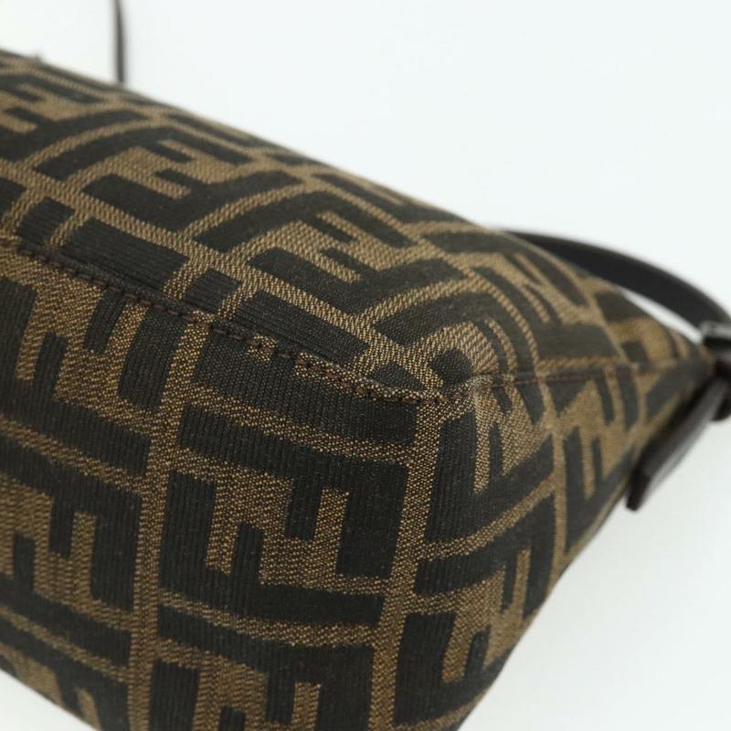 【日本直送】FENDI Zucca帆布手提包 棕色/黑色 正品 yk20241SAV-15