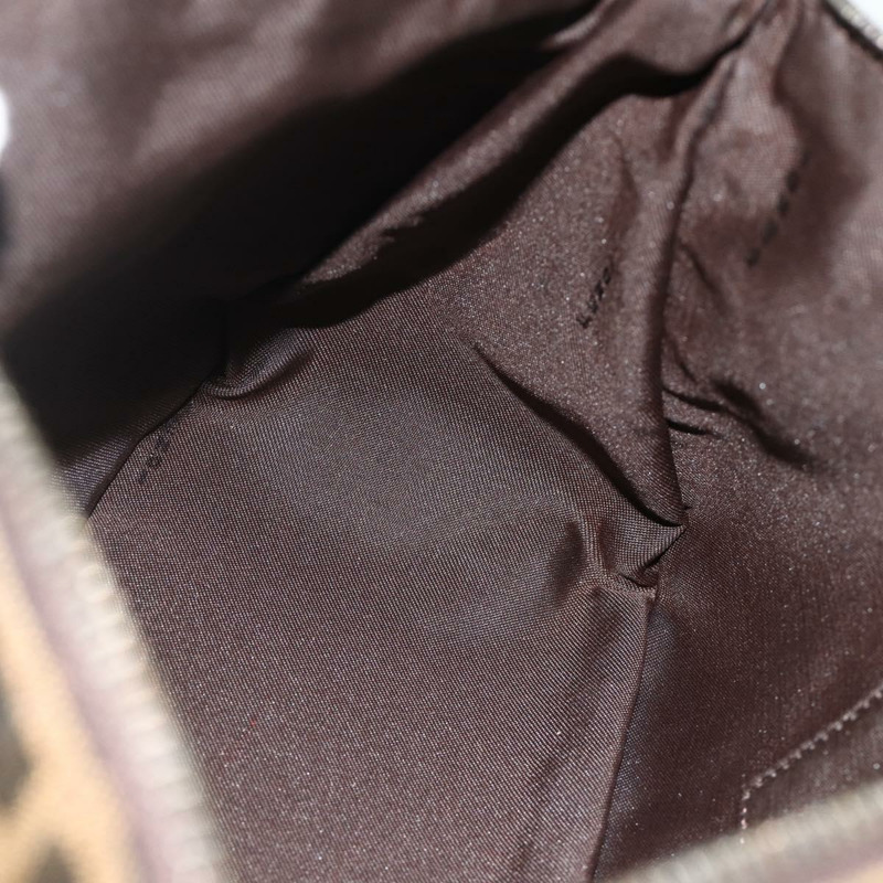 【日本直送】FENDI Zucca帆布手提包 棕色/黑色 正品 yk20241SAV-20