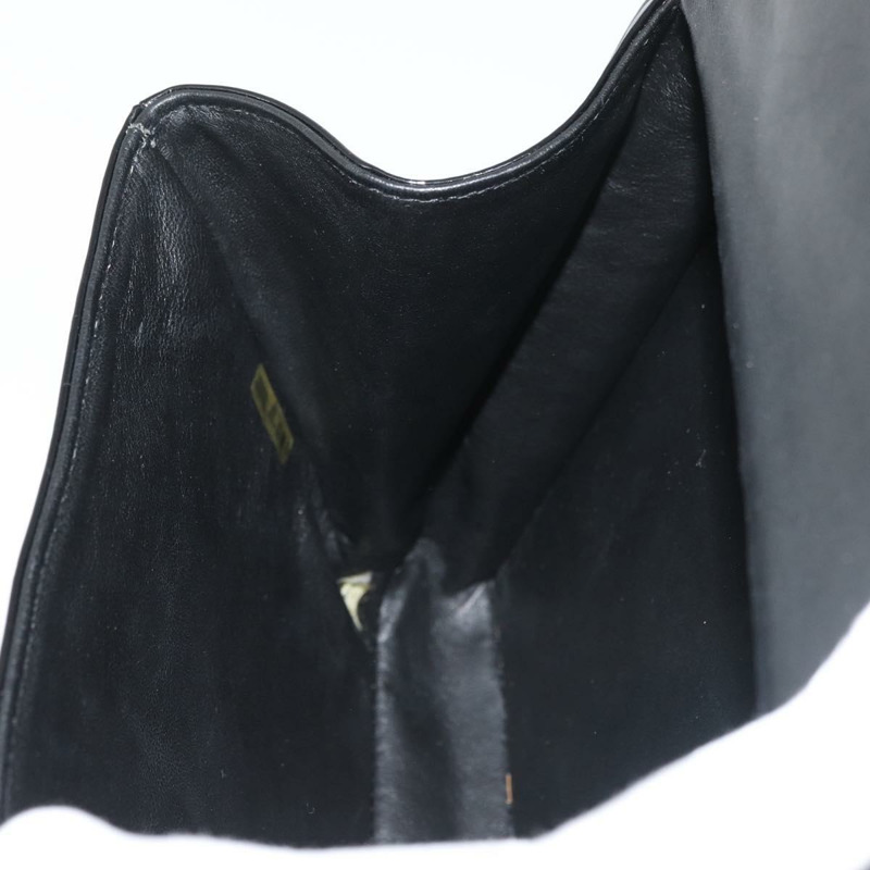 【日本直送】香奈兒 (CHANEL) 漆皮手提包，黑色銀色雙C標誌，型號 mr2376V-19