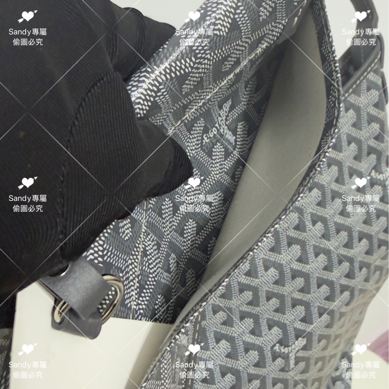 🩶Goyard hobo 灰色 全新全配🩶 現貨-17