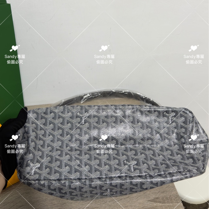 🩶Goyard hobo 灰色 全新全配🩶 現貨-22