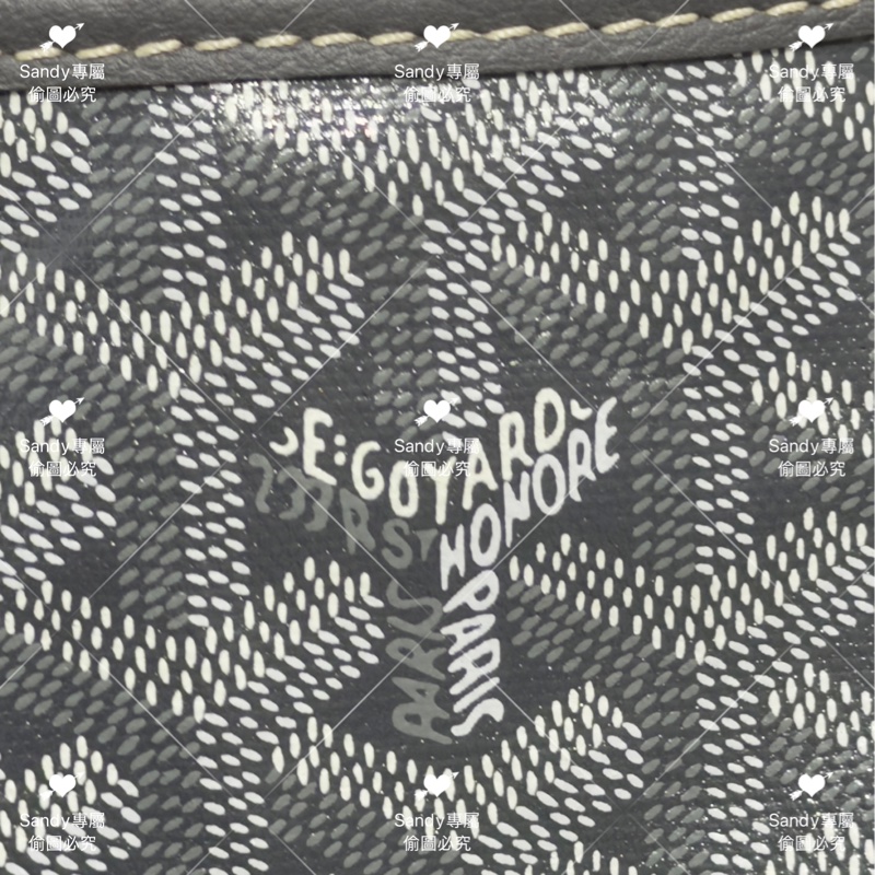 🩶Goyard hobo 灰色 全新全配🩶 現貨-34