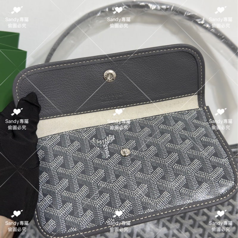 🩶Goyard hobo 灰色 全新全配🩶 現貨-36