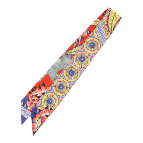 HERMES 絲質Twilly絲巾