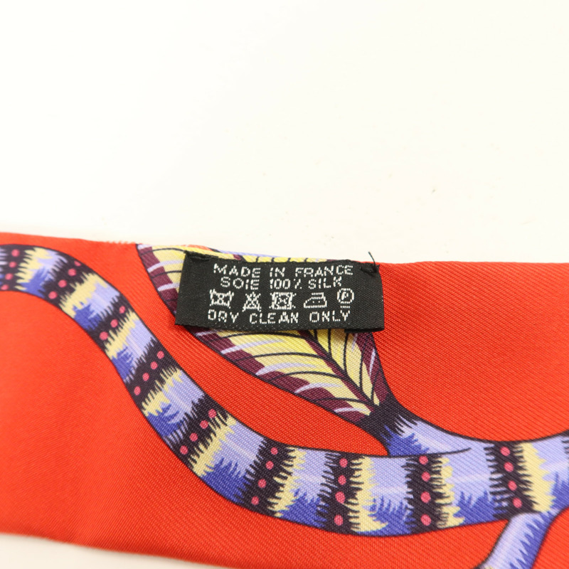 HERMES 絲質Twilly絲巾-6