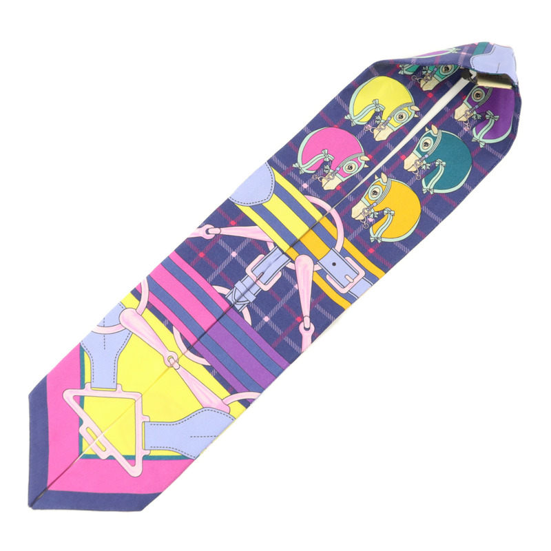 HERMES 絲質Twilly絲巾-2