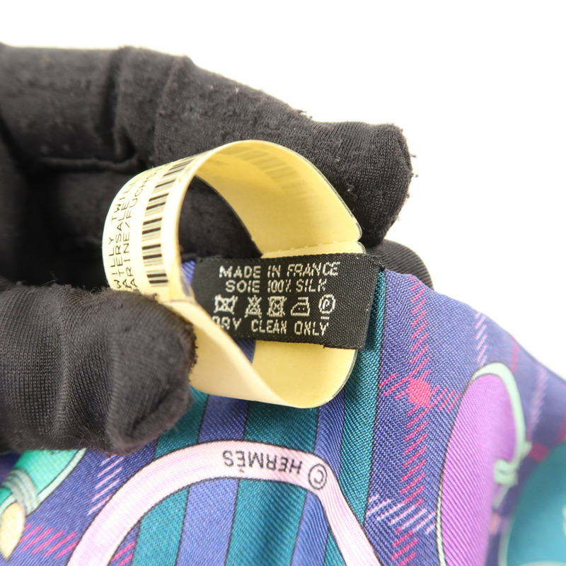 HERMES 絲質Twilly絲巾-6