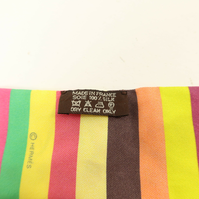 HERMES 絲質Twilly絲巾-6