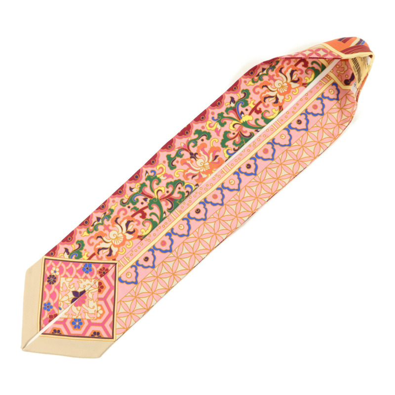 HERMES 絲質Twilly絲巾-2