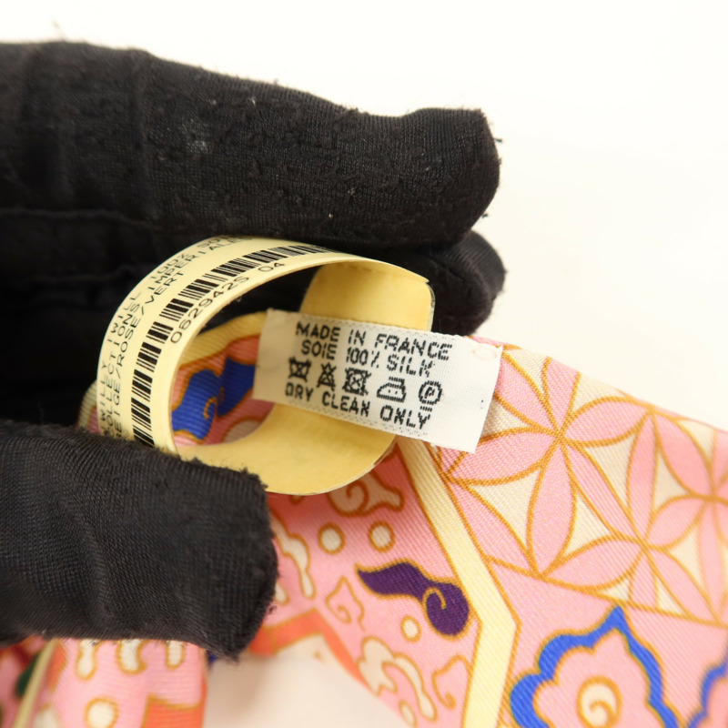 HERMES 絲質Twilly絲巾-6