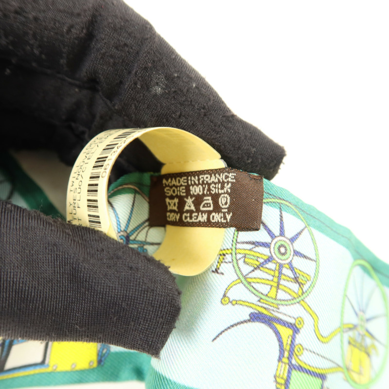 HERMES 絲質Twilly絲巾-6