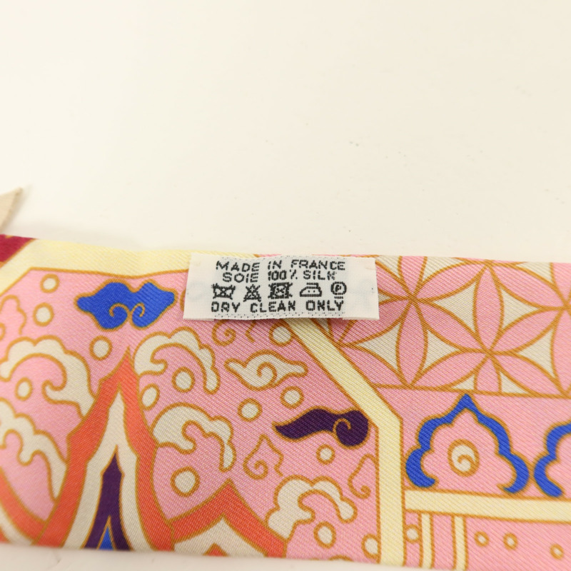 HERMES 絲質Twilly絲巾-6