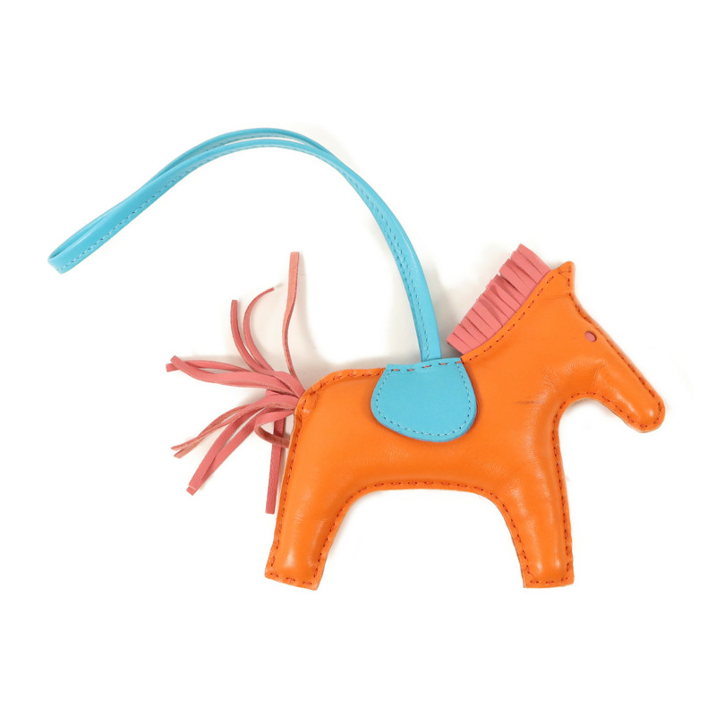 HERMES Milo皮革Rodeo MM掛飾-1