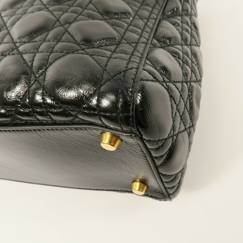 Dior 牛皮皮革Lady Dior手挽肩背兩用袋-15