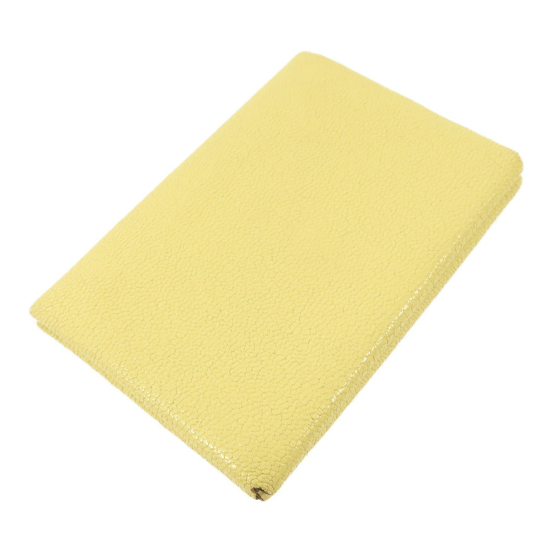 HERMES Chevre皮革Calvi Duo Card Holder卡片套Jaune Bourgeon-2