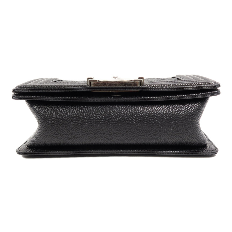 CHANEL 牛皮皮革Boy 20鏈帶肩背袋-3