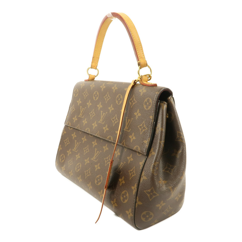 LOUIS VUITTON Monogram Cluny MM手挽肩背兩用袋-2