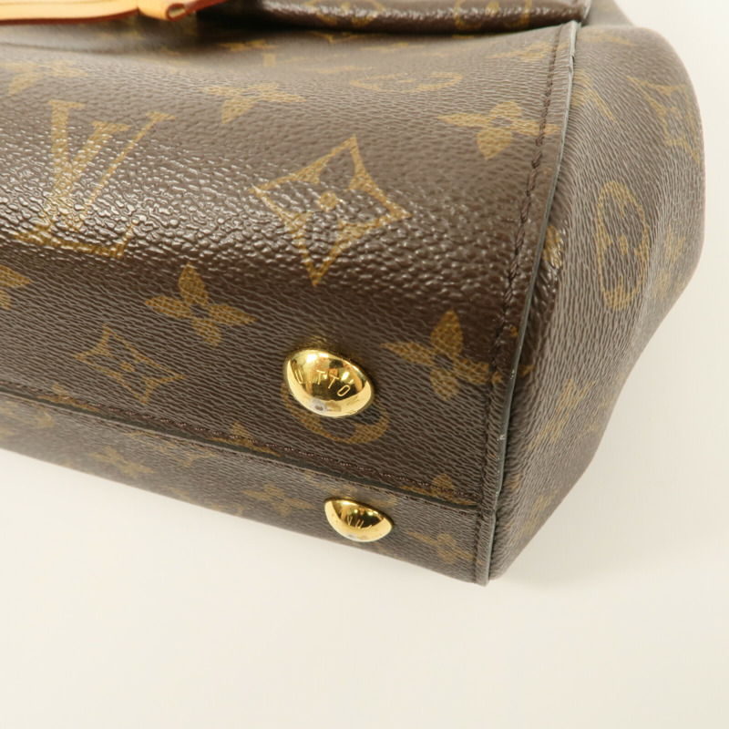 LOUIS VUITTON Monogram Cluny MM手挽肩背兩用袋-13
