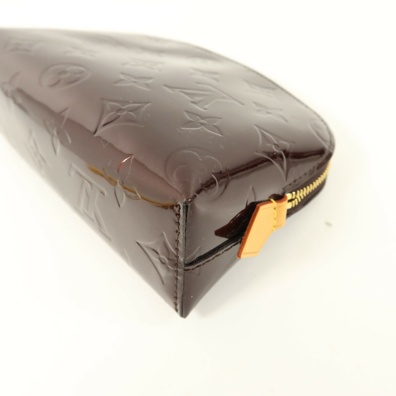 LOUIS VUITTON Monogram Vernis Cosmetic Pouch手拿包-10