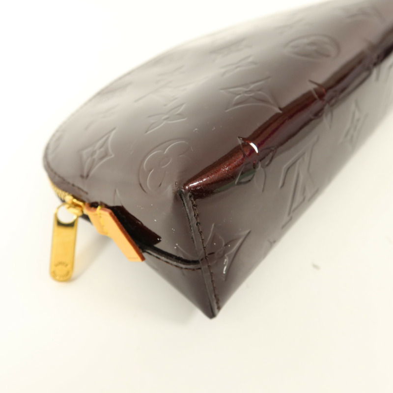 LOUIS VUITTON Monogram Vernis Cosmetic Pouch手拿包-11