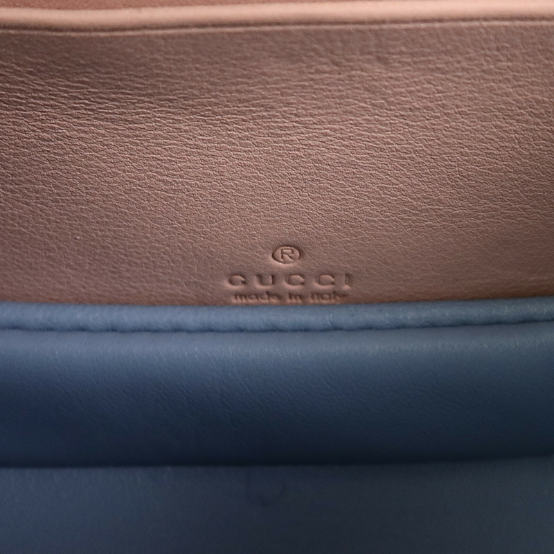 GUCCI 漆皮皮革Bamboo 1947 Mini Top Handle Bag鏈帶手挽肩背兩用袋-5