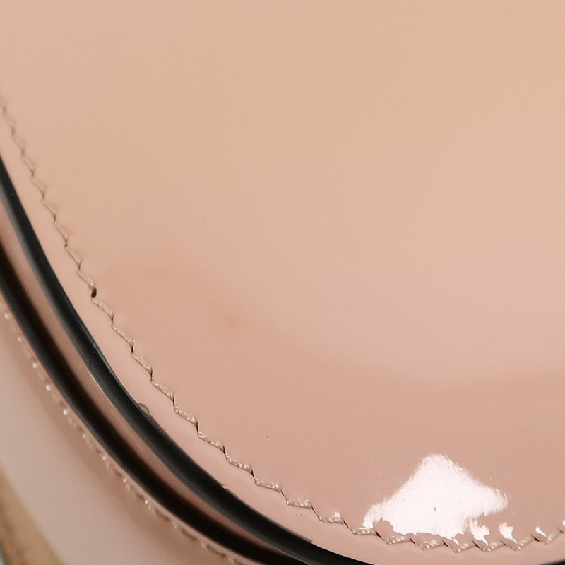 GUCCI 漆皮皮革Bamboo 1947 Mini Top Handle Bag鏈帶手挽肩背兩用袋-14