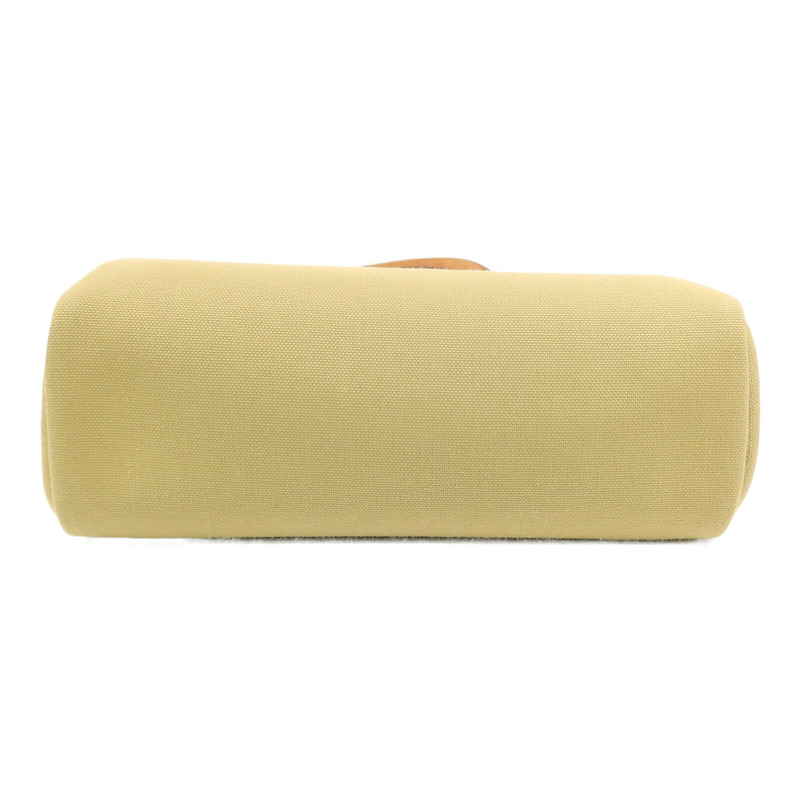 HERMES 帆布Herbag PM肩背袋Poussiere/Fauve-3