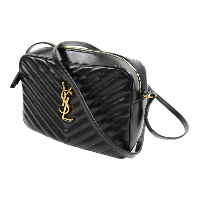 YVES SAINT LAURENT 牛皮皮革Lou Camera Bag肩背袋-1