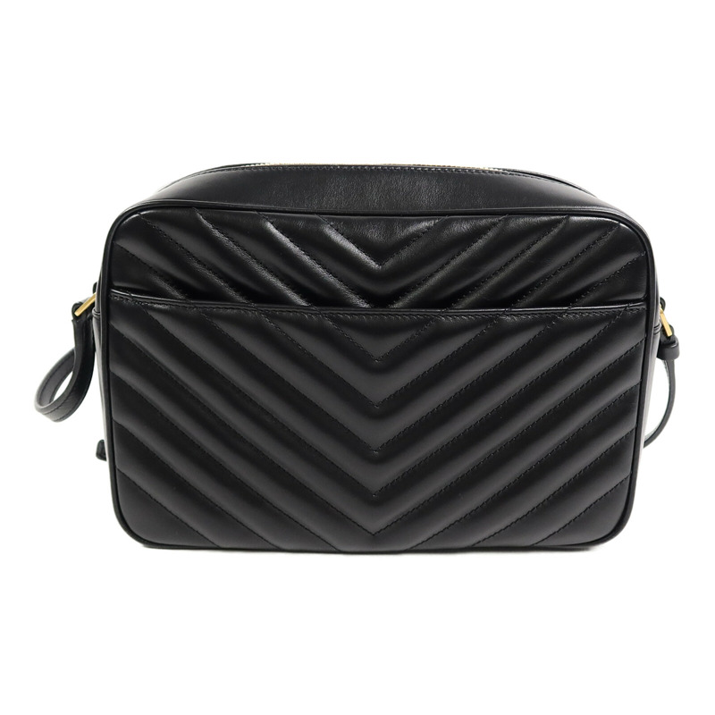 YVES SAINT LAURENT 牛皮皮革Lou Camera Bag肩背袋-2