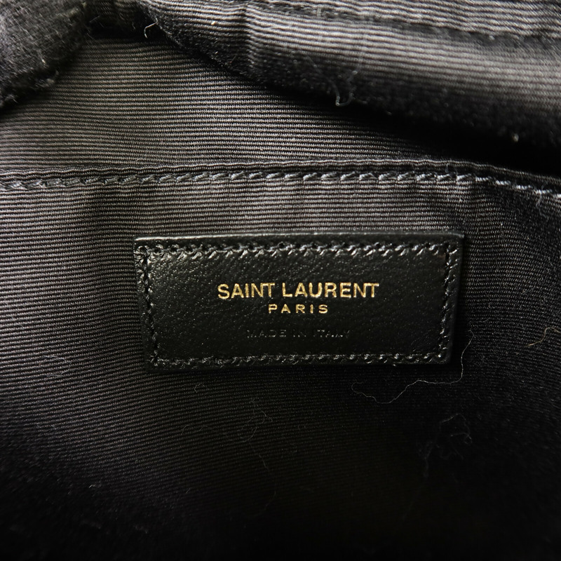YVES SAINT LAURENT 牛皮皮革Lou Camera Bag肩背袋-5