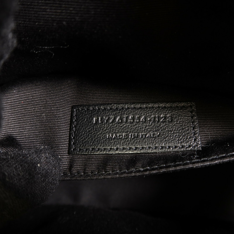 YVES SAINT LAURENT 牛皮皮革Lou Camera Bag肩背袋-6