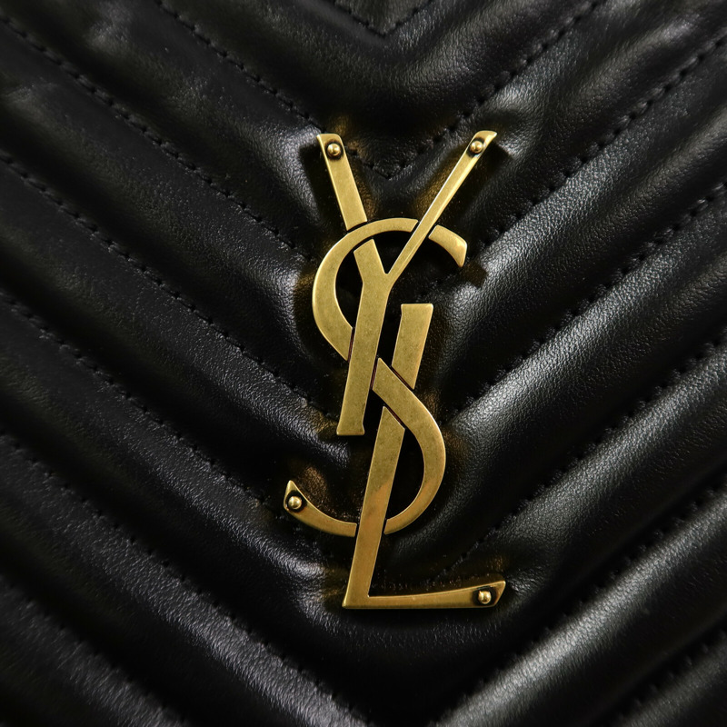 YVES SAINT LAURENT 牛皮皮革Lou Camera Bag肩背袋-7