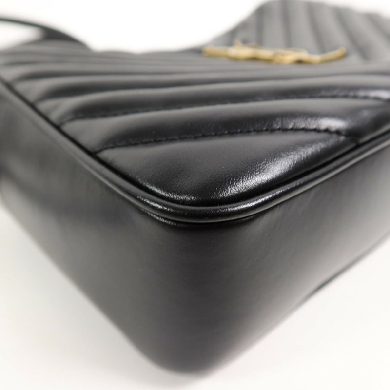 YVES SAINT LAURENT 牛皮皮革Lou Camera Bag肩背袋-10