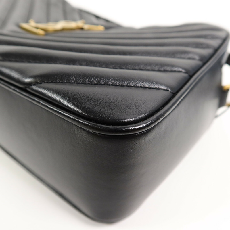YVES SAINT LAURENT 牛皮皮革Lou Camera Bag肩背袋-11