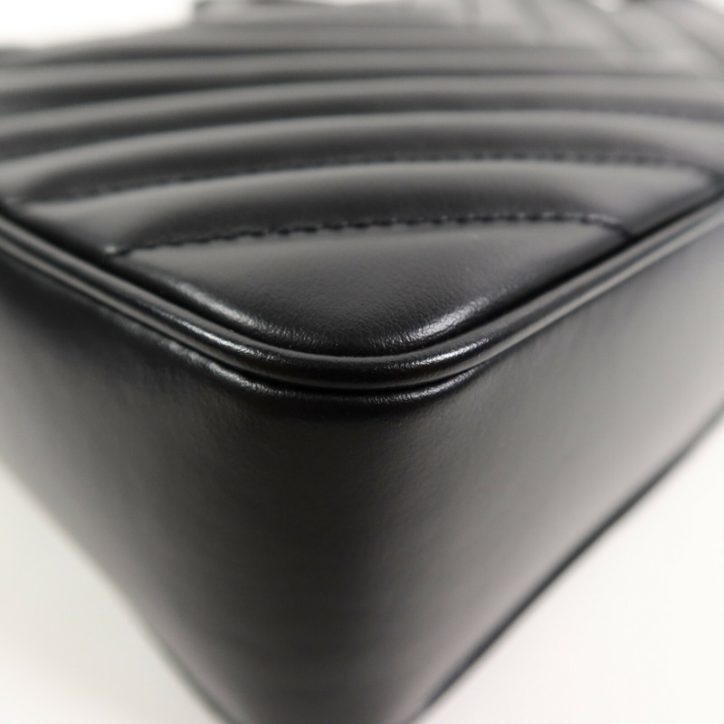 YVES SAINT LAURENT 牛皮皮革Lou Camera Bag肩背袋-12