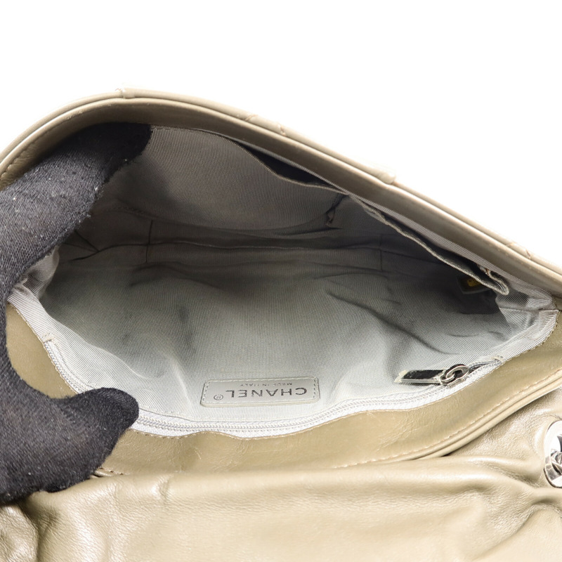 CHANEL 羊皮皮革Shoulder Bag手挽肩背兩用袋-4