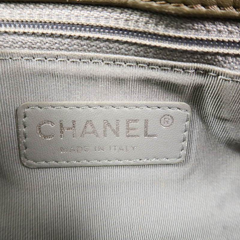 CHANEL 羊皮皮革Shoulder Bag手挽肩背兩用袋-5