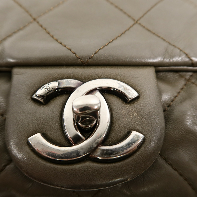 CHANEL 羊皮皮革Shoulder Bag手挽肩背兩用袋-8