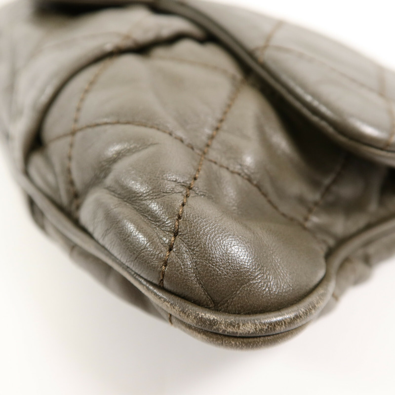 CHANEL 羊皮皮革Shoulder Bag手挽肩背兩用袋-13