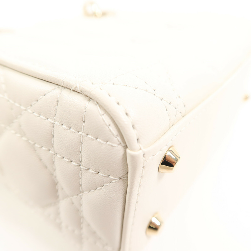 Dior 羊皮皮革Lady Dior Mini肩背袋-12